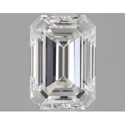 Diament szlif szmaragdowy, 0.5ct, VVS2, F, GIA 6521931586