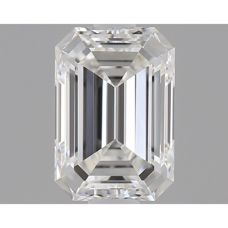 Diament szlif szmaragdowy, 0.5ct, VVS2, F, GIA 6521931586