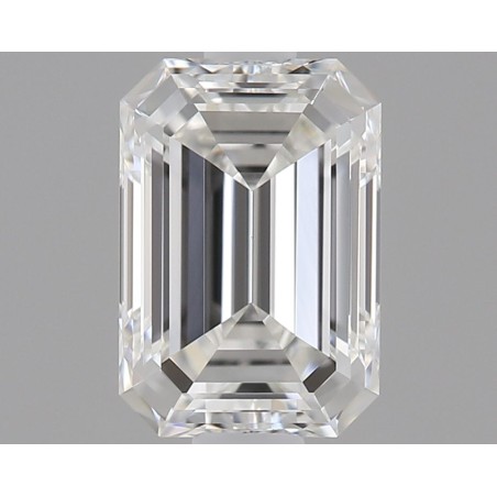 Diament szlif szmaragdowy, 0.5ct, VVS2, F, GIA 6521931586