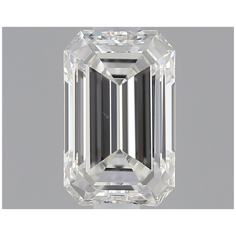 Diament szlif szmaragdowy, 0.5ct, SI1, G, GIA 5533006419