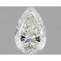 Diament szlif gruszkowy, 0.5ct, VS2, G, GIA 2526991491