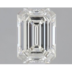 Diament szlif szmaragdowy, 0.5ct, VVS2, H, GIA 1528873391
