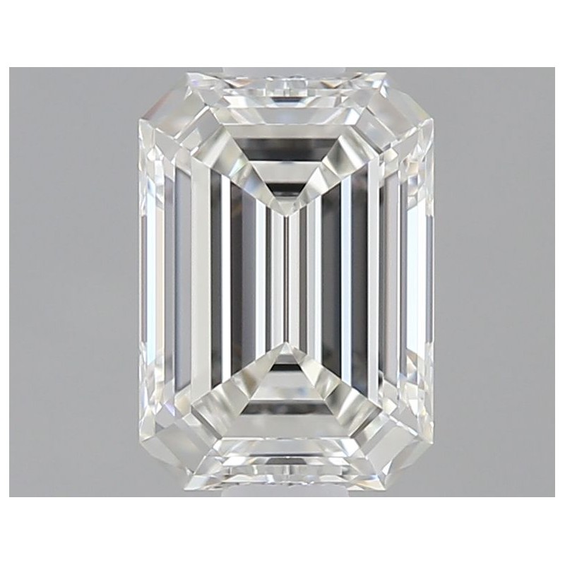 Diament szlif szmaragdowy, 0.5ct, VVS2, H, GIA 1528873391