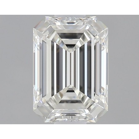 Diament szlif szmaragdowy, 0.5ct, VVS2, H, GIA 1528873391