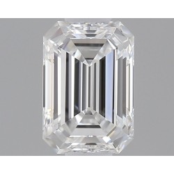 Diament szlif szmaragdowy, 0.3ct, VVS1, D, GIA 7521873368
