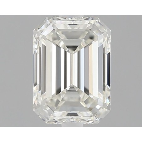 Diament szlif szmaragdowy, 0.7ct, VVS2, H, GIA 6532321411