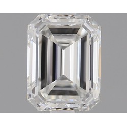Diament szlif szmaragdowy, 0.5ct, VS1, F, GIA 7531333970