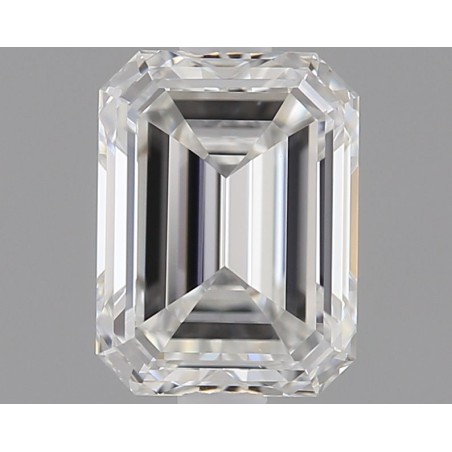 Diament szlif szmaragdowy, 0.5ct, VS1, F, GIA 7531333970