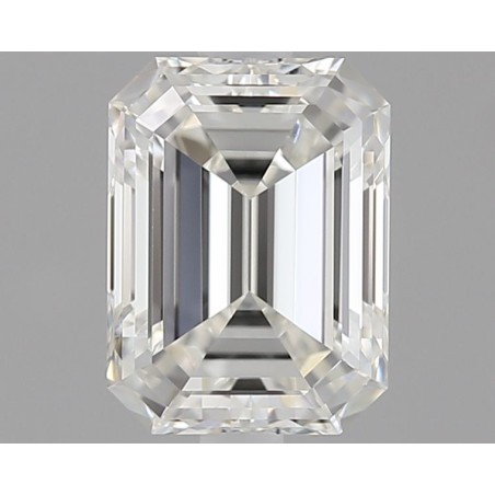 Diament szlif szmaragdowy, 0.7ct, VS1, H, GIA 6532102090
