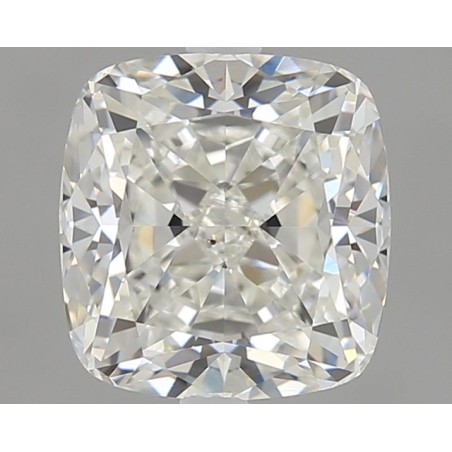Diament szlif poduszkowy brylantowy, 1.3ct, SI1, I, GIA 6435484641