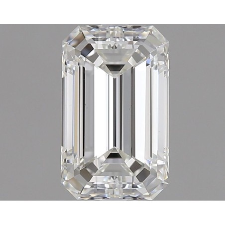 Diament szlif szmaragdowy, 0.9ct, VVS2, H, GIA 2517125890