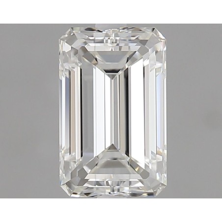 Diament szlif szmaragdowy, 0.9ct, VVS2, H, GIA 2514126889