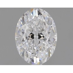 Diament szlif owalny, 0.8ct, SI1, D, GIA 6451845975