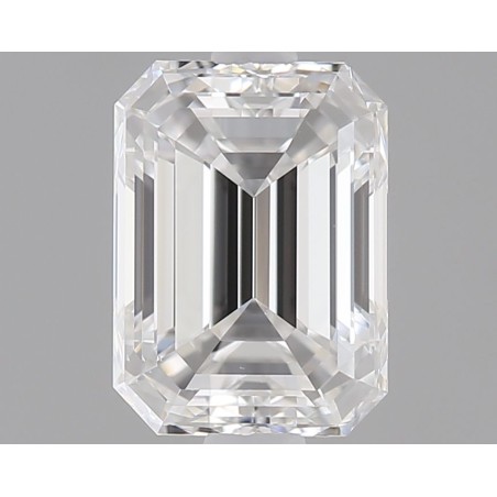 Diament szlif szmaragdowy, 0.8ct, VS1, D, GIA 6525088963
