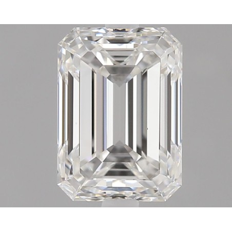 Diament szlif szmaragdowy, 0.9ct, VS1, F, GIA 6525228092
