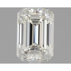 Diament szlif szmaragdowy, 0.5ct, VS2, H, GIA 2534315107