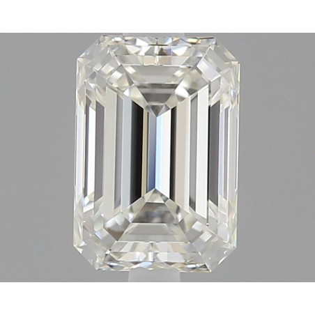 Diament szlif szmaragdowy, 0.5ct, VS2, H, GIA 2534315107