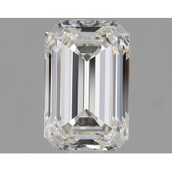 Diament szlif szmaragdowy, 1.5ct, VVS2, H, GIA 2516200821
