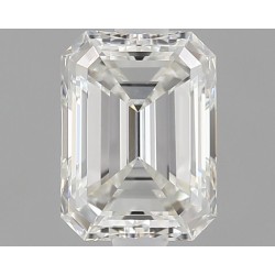 Diament szlif szmaragdowy, 0.5ct, VS2, F, GIA 6532387267