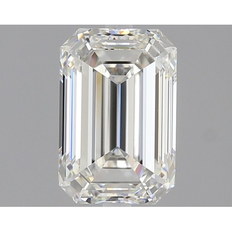 Diament szlif szmaragdowy, 1.7ct, VVS2, H, GIA 1513951498