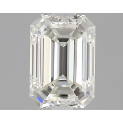 Diament szlif szmaragdowy, 0.5ct, VVS1, H, IGI 722518013