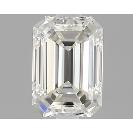 Diament szlif szmaragdowy, 0.5ct, VVS1, H, IGI 722518013