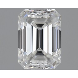 Diament szlif szmaragdowy, 0.35ct, VVS1, D, GIA 7531565108