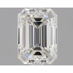 Diament szlif szmaragdowy, 0.8ct, VS1, G, GIA 6531506786