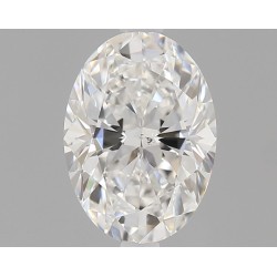 Diament szlif owalny, 0.7ct, SI1, F, GIA 6521461608