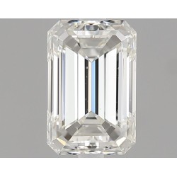 Diament szlif szmaragdowy, 1.01ct, SI1, H, GIA 2538356655