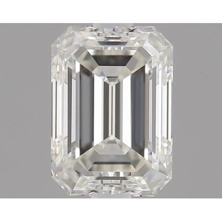 Diament szlif szmaragdowy, 0.5ct, VVS2, G, GIA 2537593715