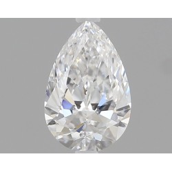 Diament szlif gruszkowy, 0.5ct, VVS1, D, GIA 2537656596