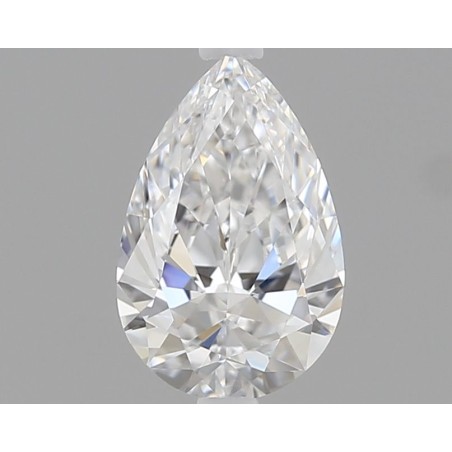 Diament szlif gruszkowy, 0.5ct, VVS1, D, GIA 2537656596