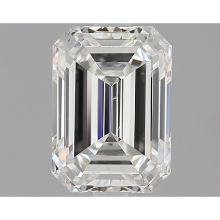 Diament szlif szmaragdowy, 1.01ct, VS2, H, GIA 1533246427