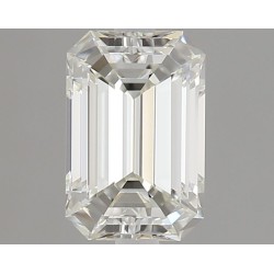 Diament szlif szmaragdowy, 0.5ct, VVS1, H, IGI 669430440