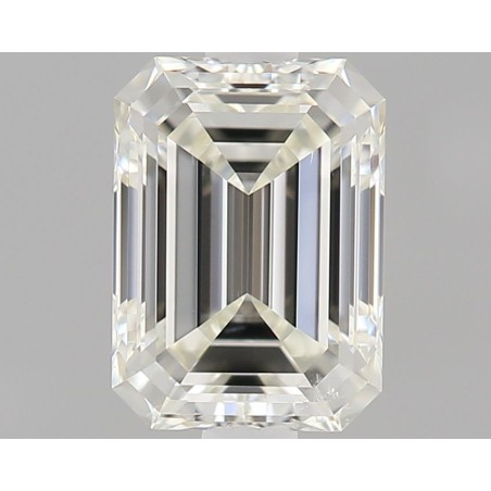 Diament szlif szmaragdowy, 0.5ct, VS2, H, IGI 698531293