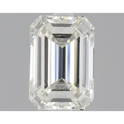 Diament szlif szmaragdowy, 0.7ct, VS1, H, IGI 698530930