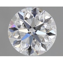 Diament szlif okrągły, 1.0ct, SI1, D, GIA 6502039420