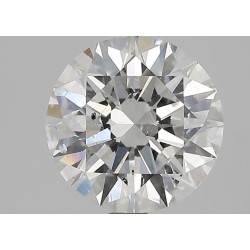 Diament szlif okrągły, 1.5ct, SI2, H, GIA 2536339122