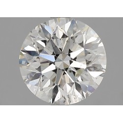 Diament szlif okrągły, 1.7ct, SI2, I, GIA 2517061587