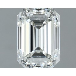 Diament szlif szmaragdowy, 1.3ct, VS1, H, GIA 7533162757