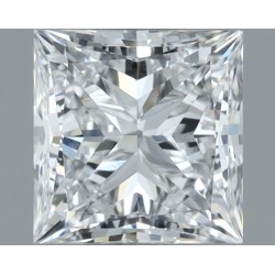 Diament szlif princess, 1ct, VS1, E, GIA 6531115620