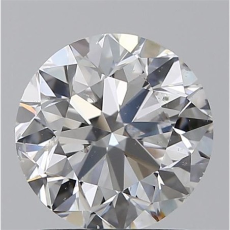 Diament szlif okrągły, 1.5ct, SI2, F, GIA 7508528964