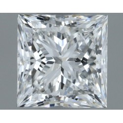 Diament szlif princess, 0.6ct, SI1, E, GIA 6531403538