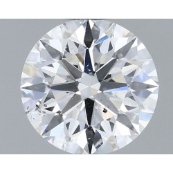Diament szlif okrągły, 0.55ct, SI2, G, GIA 2536503442