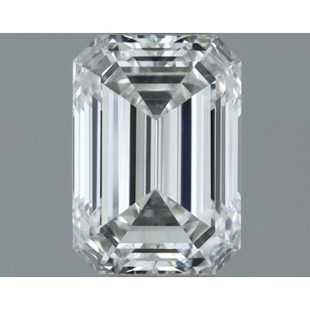 Diament szlif szmaragdowy, 0.61ct, VS2, H, GIA 2534445050