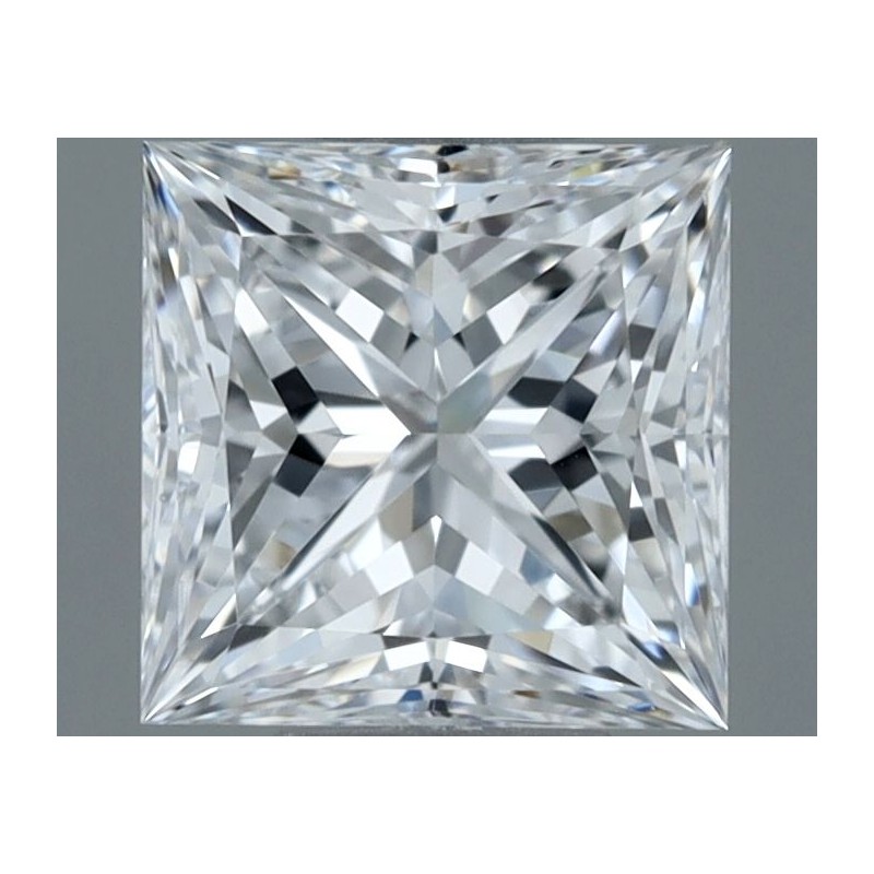 Diament szlif princess, 0.6ct, VVS2, D, GIA 3535403580