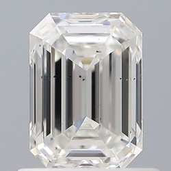 Diament szlif szmaragdowy, 0.76ct, SI1, F, GIA 6405832037