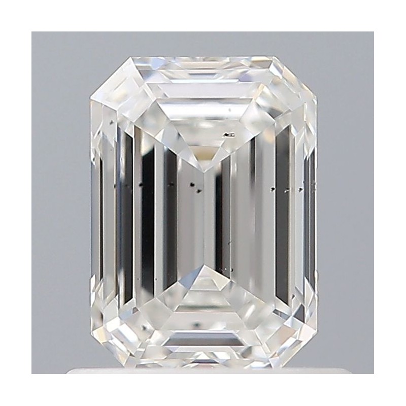 Diament szlif szmaragdowy, 0.76ct, SI1, F, GIA 6405832037