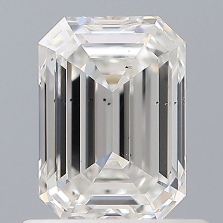 Diament szlif szmaragdowy, 0.76ct, SI1, F, GIA 6405832037